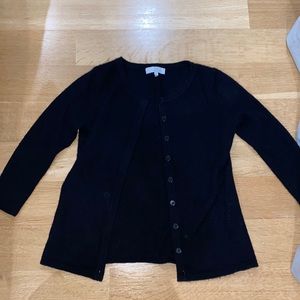 Qi NEWYORK Cashmere Black Sweater